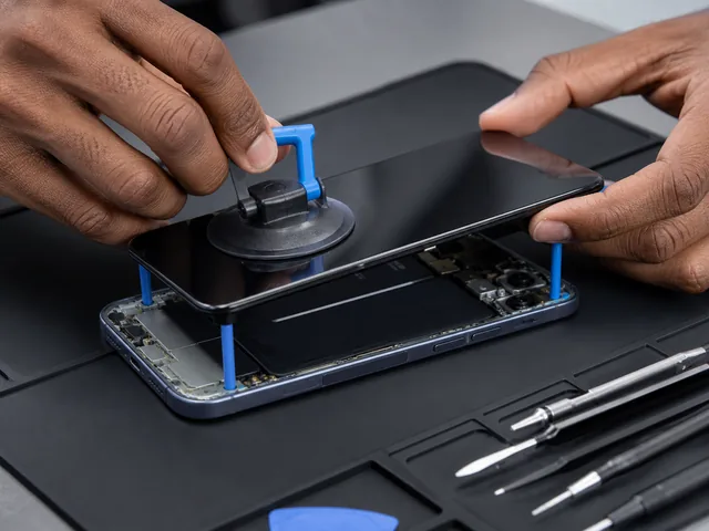 Remplacement professionnel de l’écran d’un smartphone